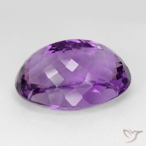 Ametista Violeta Púrpura Natural 31.04ct, oval, IF
