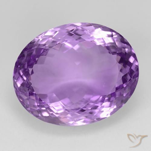 33.65ct Natural Violeta Púrpura Ametista, oval, VVS