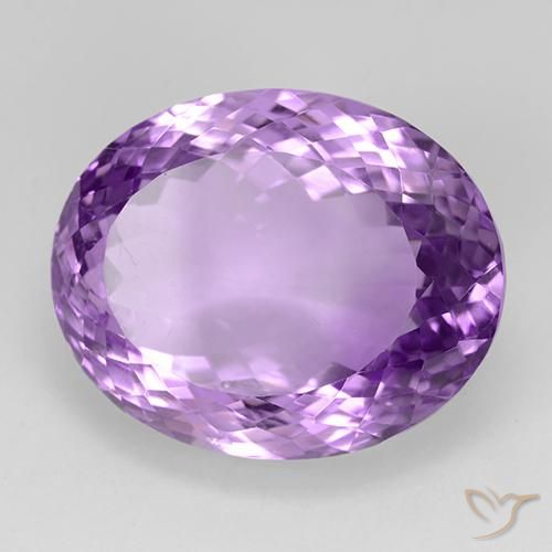 Ametista Violeta Púrpura Natural 33.65ct, oval, VVS