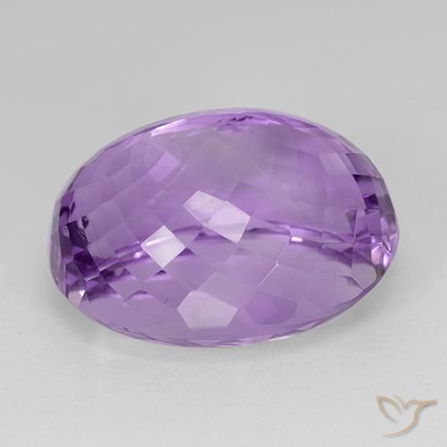 Ametista Violeta Púrpura Natural 33.65ct, oval, VVS
