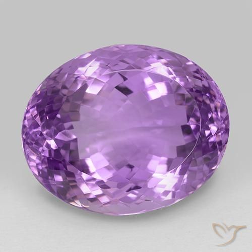 29.78ct Natural Violeta Púrpura Médio Ametista, oval, VVS