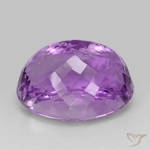 Ametista Violeta Púrpura Médio Natural 29.78ct, oval, VVS