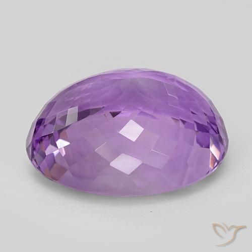 Ametista Violeta Púrpura Médio Natural 35.44ct, oval, IF
