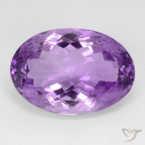 29.48ct Natural Violeta Púrpura Ametista, oval, VVS