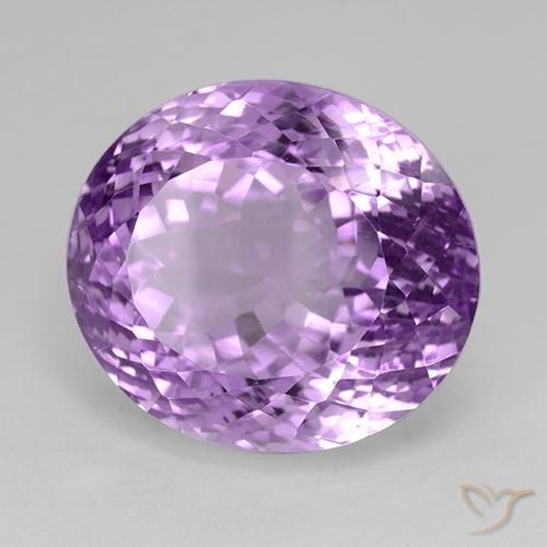 Ametista Violeta Púrpura Natural 30.39ct, oval, VVS