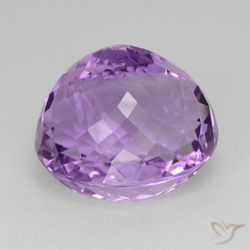 Ametista Violeta Púrpura Natural 30.39ct, oval, VVS