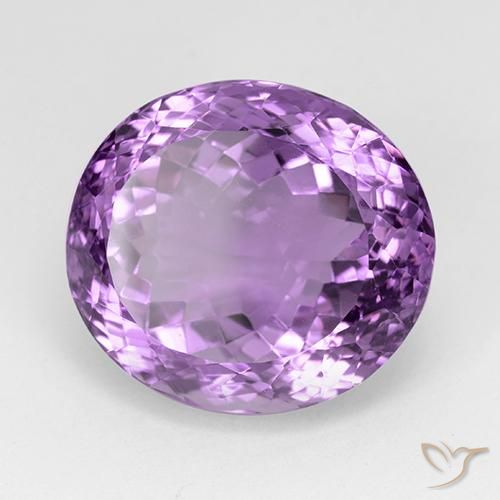Ametista Violeta Púrpura Natural 23.73ct, oval, VVS