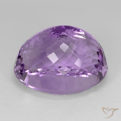 Ametista Violeta Púrpura Médio Natural 32.18ct, oval, VVS