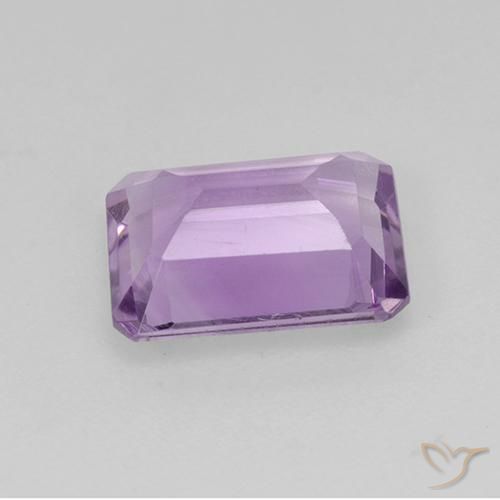 Ametista Violeta médio Natural 1.79ct, Corte Octógono / Esmeralda, VS
