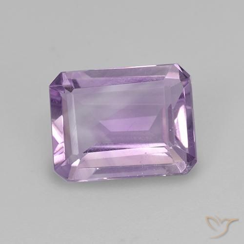 1.93ct Natural Violeta Médio-claro Ametista, Corte Esmeralda, VS