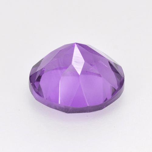 Ametista violeta natural 1,79ct, corte redondo, VVS-VS