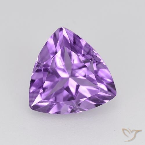 1.64ct Natural Violeta médio Ametista, Trilhão, VVS-VS