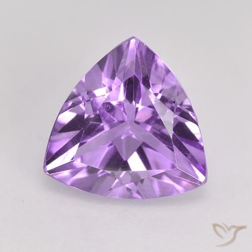 Ametista Violeta rosado Natural 2.34ct, Trilhão, VVS-VS
