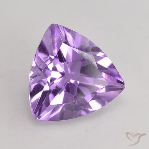 Ametista Violeta rosado Natural 2.34ct, Trilhão, VVS-VS