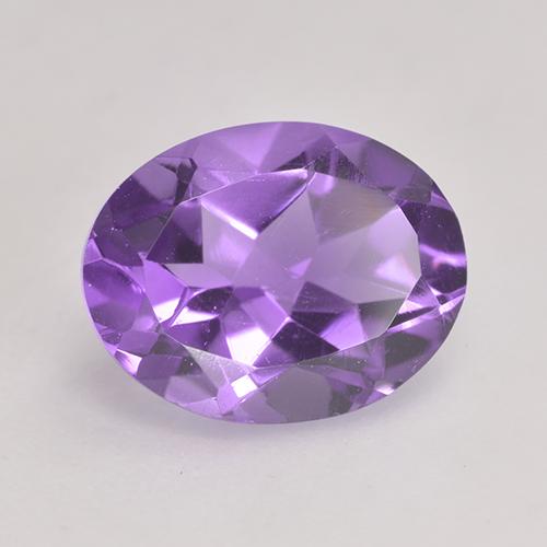 Ametista violeta natural 1,81ct, corte oval, VVS-VS