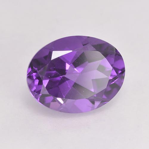 Ametista Violeta Intenso Natural 1.90ct, Corte Oval, VVS-VS