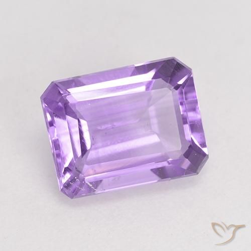 Ametista Violeta médio Natural 1.99ct, Corte Octógono / Esmeralda, VS