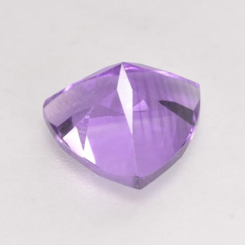 Ametista violeta natural 1,59ct, trillion, VS