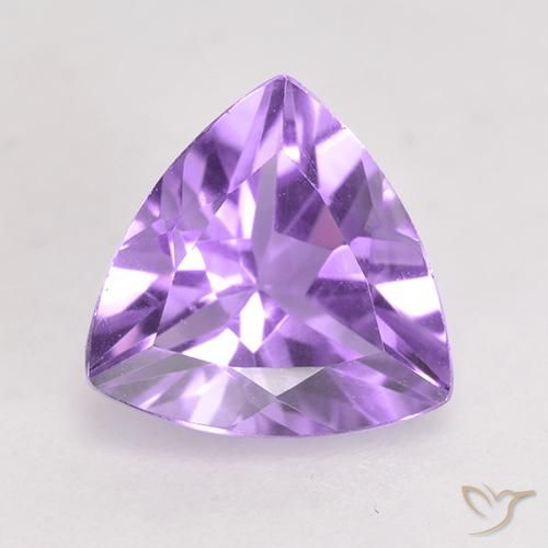 1.54ct Natural Violeta médio Ametista, Trilhão, VS