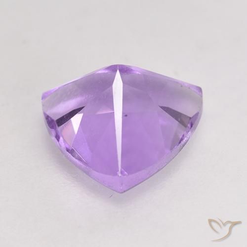 Ametista Violeta médio Natural 1.54ct, Trilhão, VS