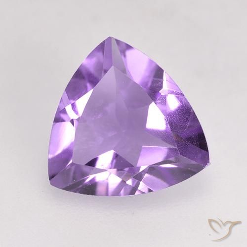 Ametista Violeta médio Natural 1.51ct, Trilhão, VS