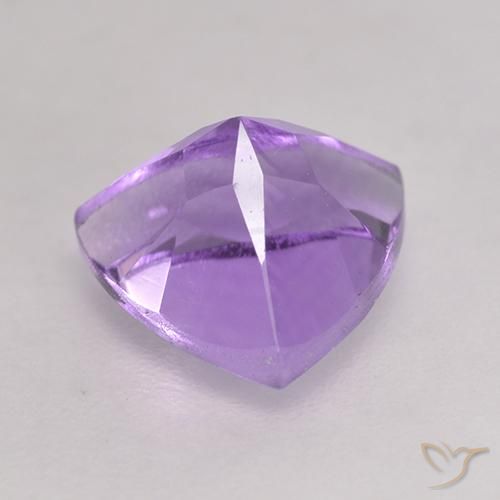 Ametista Violeta rosado Natural 1.66ct, Trilhão, VS