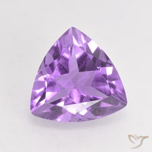 1.52ct Natural Violeta médio Ametista, Trilhão, VS