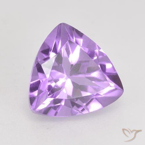 Ametista Violeta médio Natural 1.92ct, Trilhão, VS