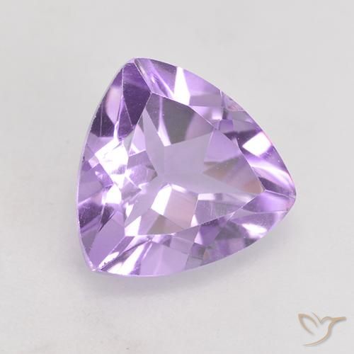 Ametista Violeta rosado Natural 1.77ct, Trilhão, VS