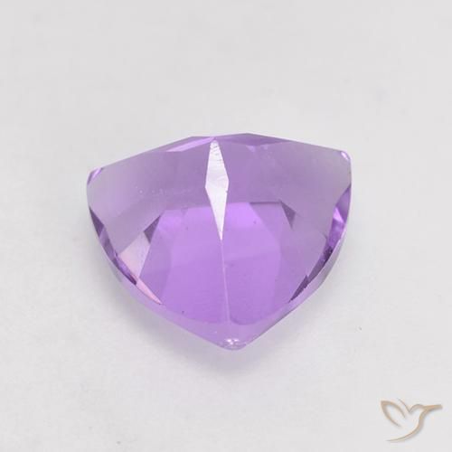 Ametista Violeta médio Natural 1.59ct, Trilhão, VS