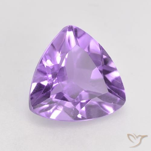 Ametista Violeta rosado Natural 1.62ct, Trilhão, VS