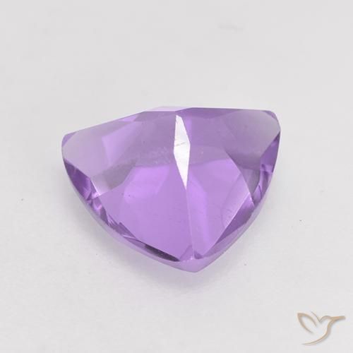 Ametista Violeta rosado Natural 1.62ct, Trilhão, VS