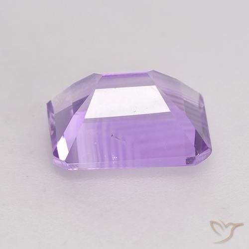 Ametista Violeta médio Natural 2.18ct, Corte Octógono / Esmeralda, VS