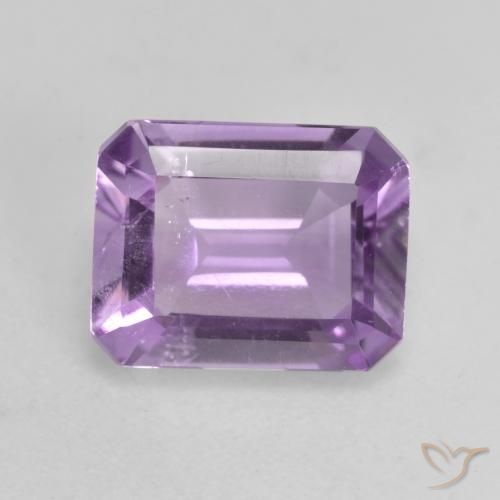 1.81ct Natural íris violeta Ametista, Corte Esmeralda, VS