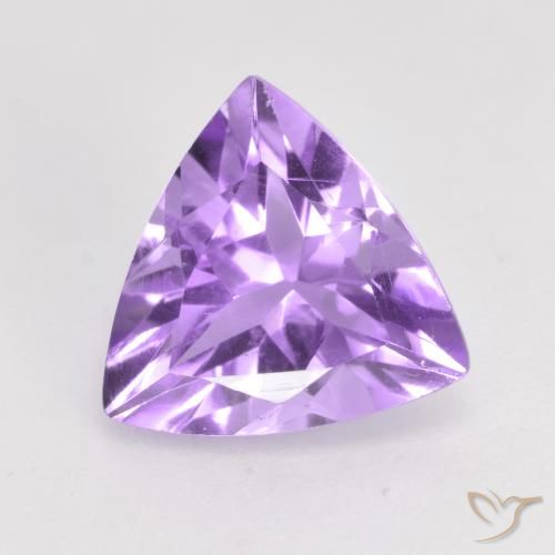 1.60ct Natural Violeta médio Ametista, Trilhão, VS