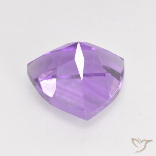 Ametista Violeta médio Natural 1.63ct, Trilhão, VS