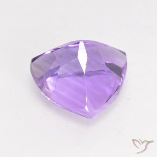 Ametista Violeta médio Natural 1.62ct, Trilhão, VVS-VS