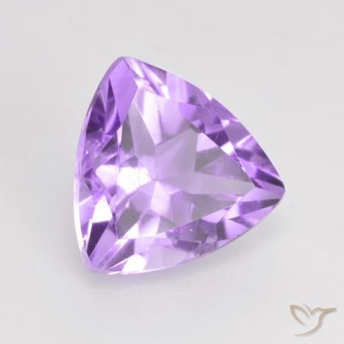 Ametista Profundo Iris Violeta Natural 1.69ct, Trilhão, VVS-VS