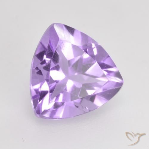 Ametista Profundo Iris Violeta Natural 1.86ct, Trilhão, VVS-VS