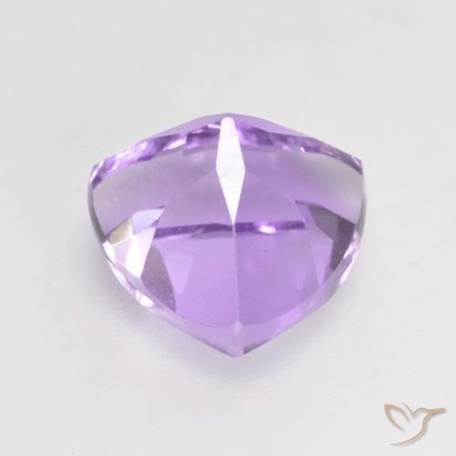 Ametista Profundo Iris Violeta Natural 1.86ct, Trilhão, VVS-VS