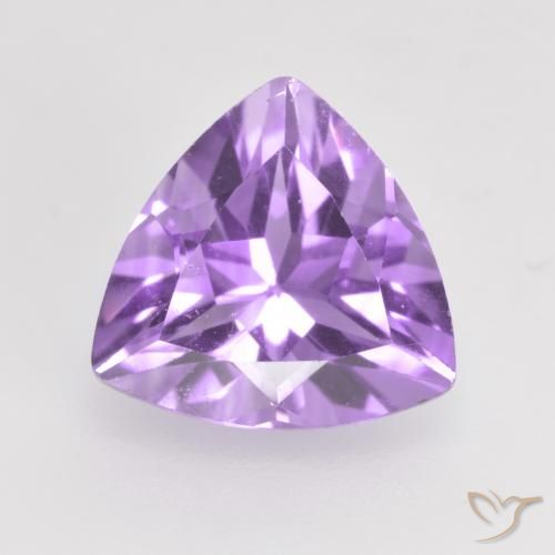 1.58ct Natural Violeta médio Ametista, Trilhão, VS