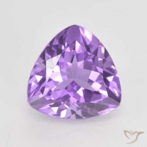 1.86ct Natural Violeta médio Ametista, Trilhão, VS