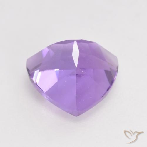 Ametista Violeta médio Natural 1.86ct, Trilhão, VS