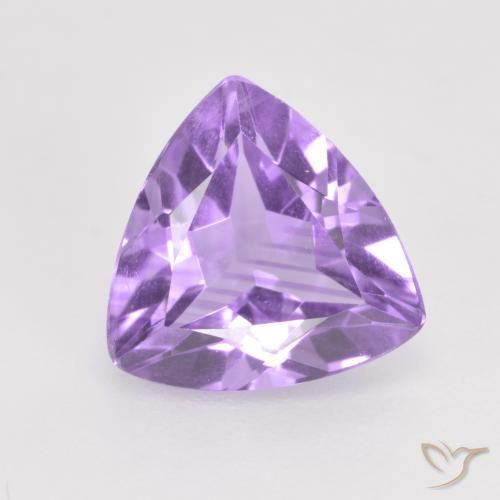 1.44ct Natural Violeta médio Ametista, Trilhão, VS