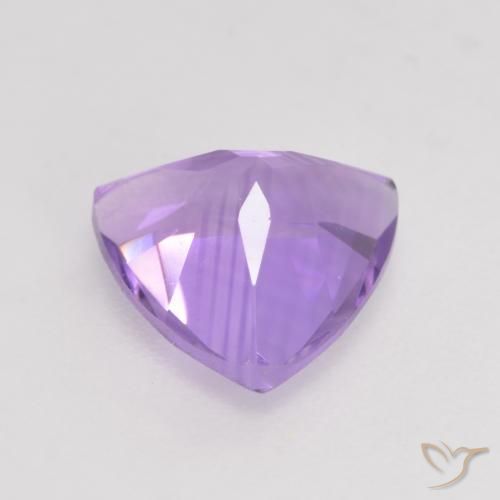 Ametista Violeta médio Natural 1.44ct, Trilhão, VS