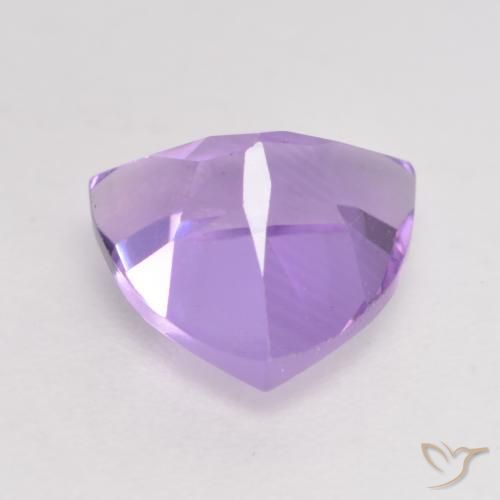 Ametista Violeta médio Natural 1.65ct, Trilhão, VS