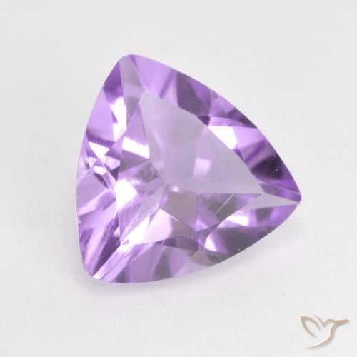 Ametista íris violeta Natural 1.35ct, Trilhão, VS