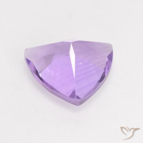 Ametista íris violeta Natural 1.35ct, Trilhão, VS