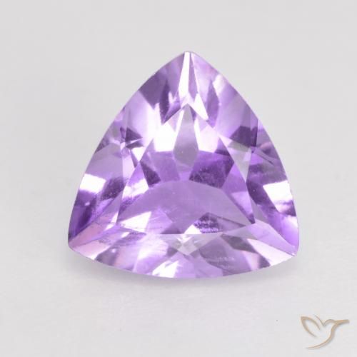 1.51ct Natural Violeta médio Ametista, Trilhão, VS