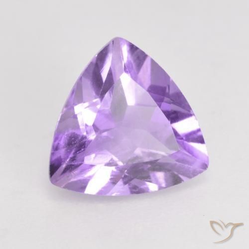 Ametista Violeta médio Natural 1.51ct, Trilhão, VS